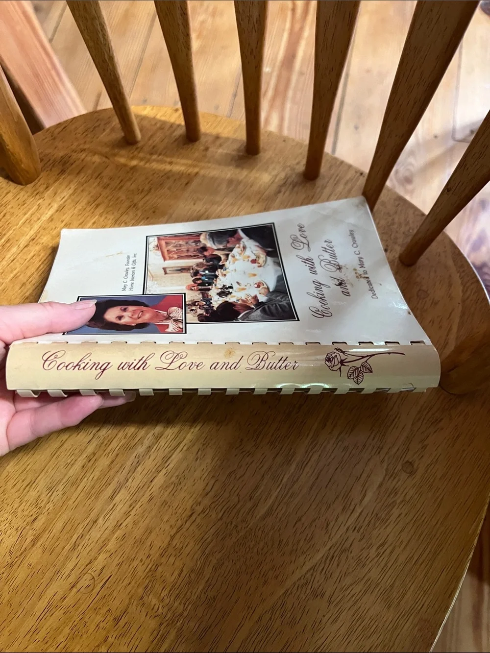 Cooking with Love and Butter Cookbook - White 1993